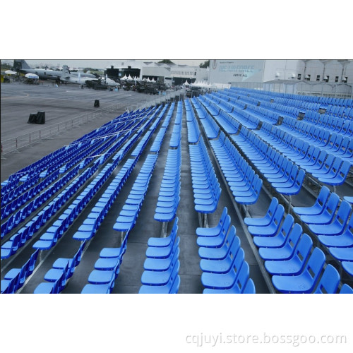 JY-715 metal structural outdoor grandstand durable bleacher seating outdoor seating bleacher seats outdoor movable bleacher